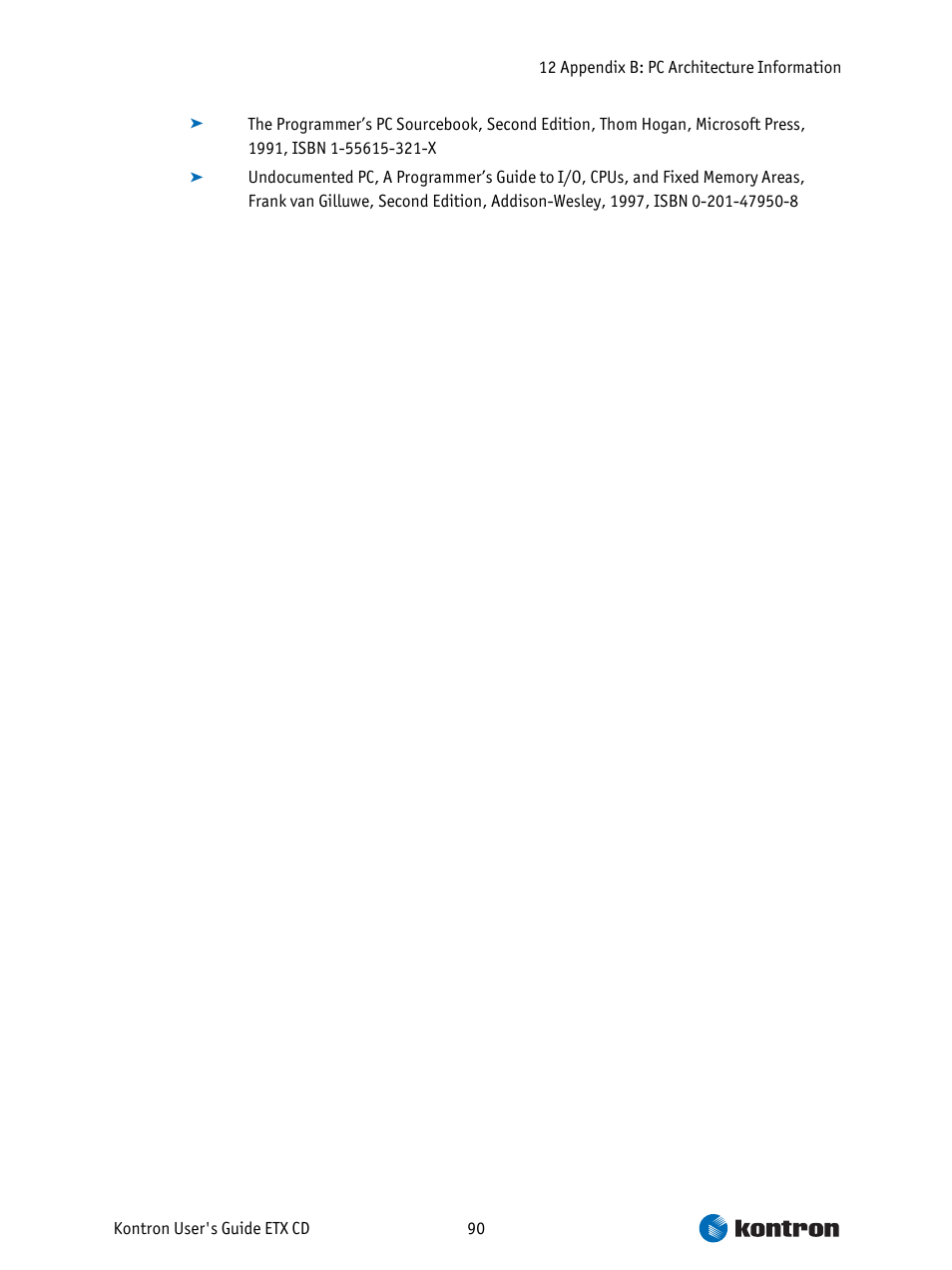 Intel ETX CD User Manual | Page 90 / 91