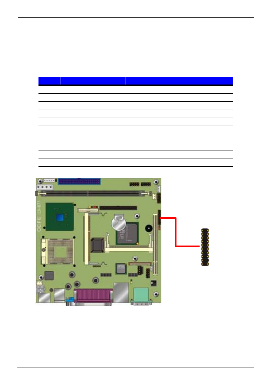 12 <gpio interface | Intel LV-671 User Manual | Page 33 / 58