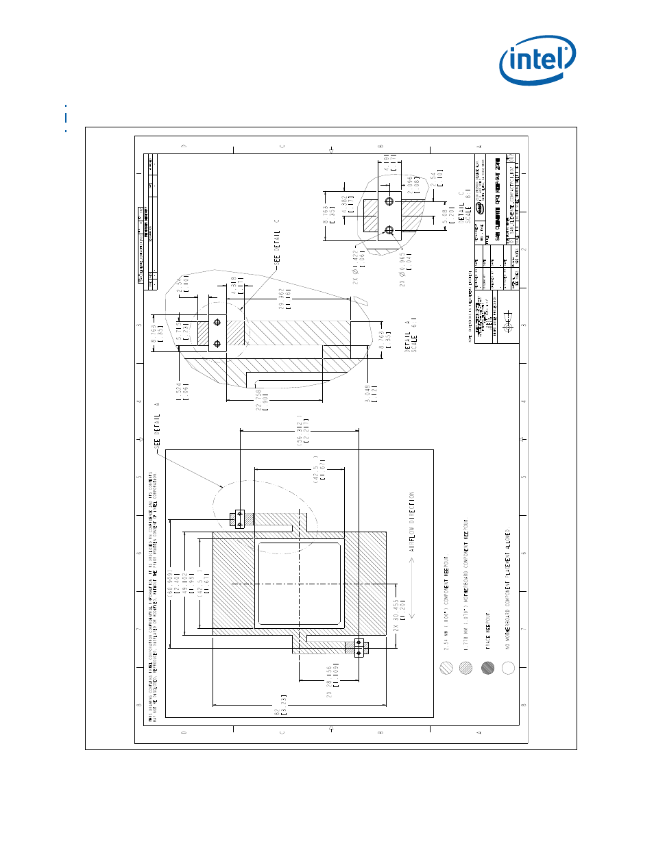 Figure 28. compactpci* component keepout zone, 28 compactpci* component keepout zone, Figure 28 | Intel WiFi Link 5100 User Manual | Page 37 / 40
