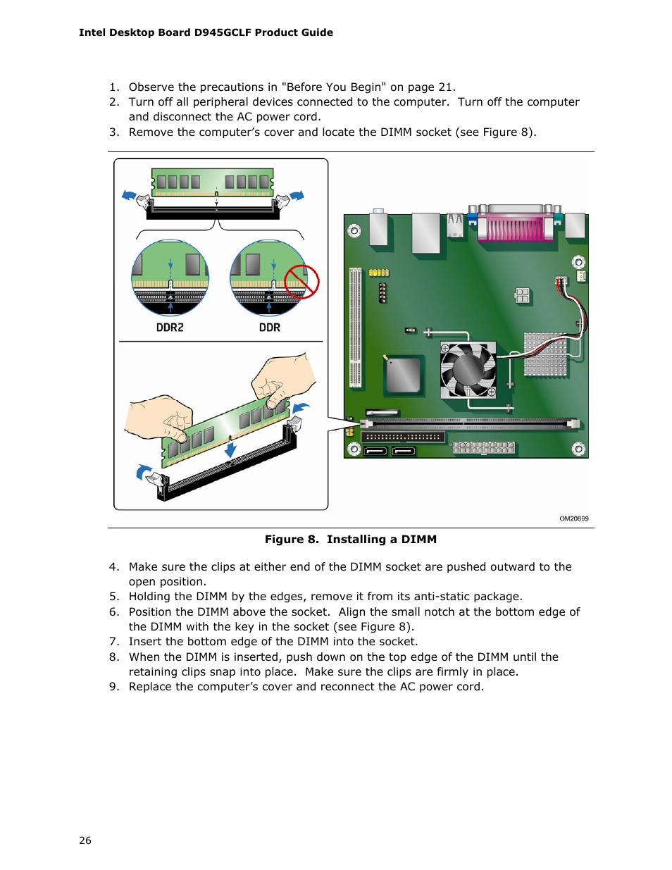 Intel D945GCLF User Manual | Page 26 / 56