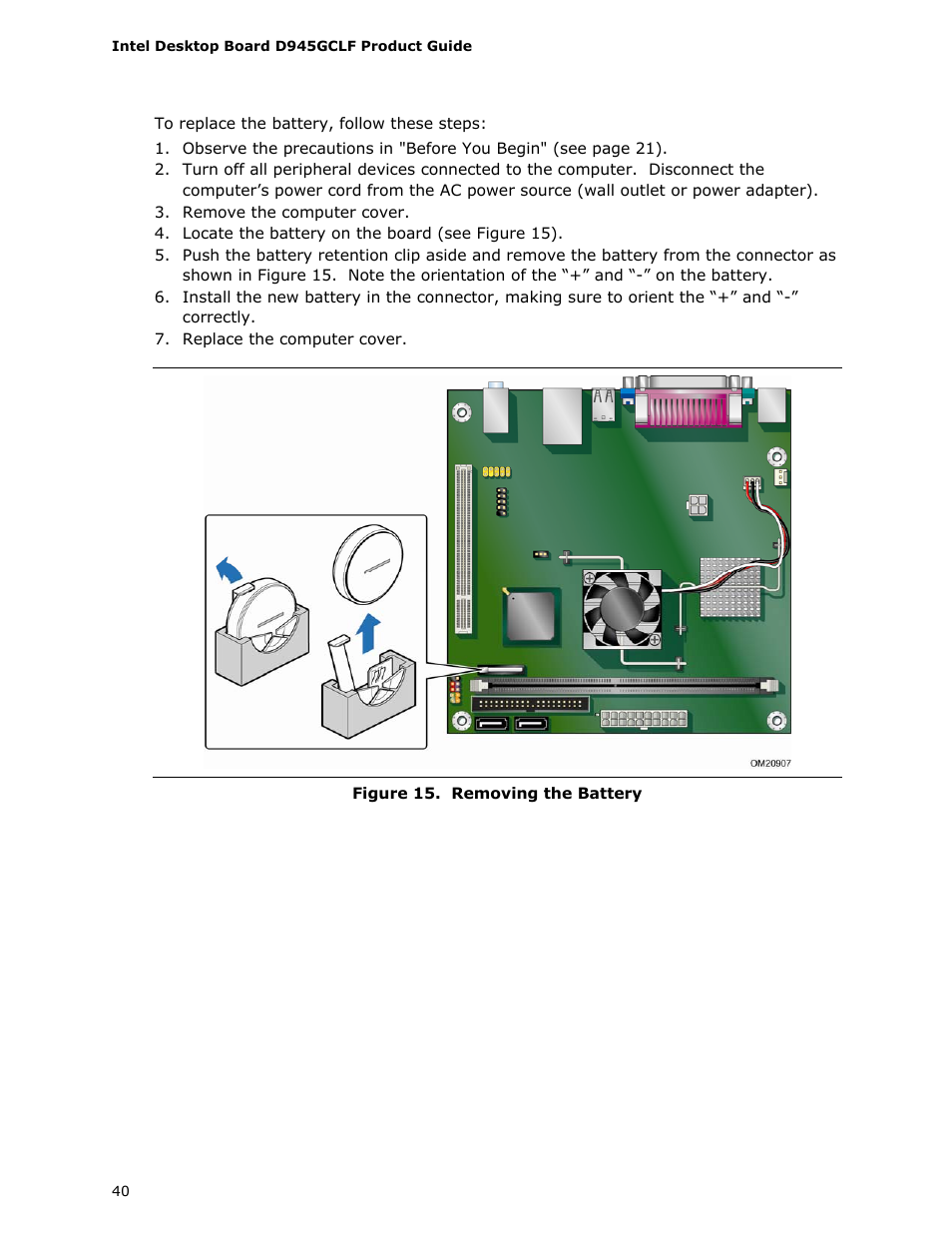 Intel D945GCLF User Manual | Page 40 / 56