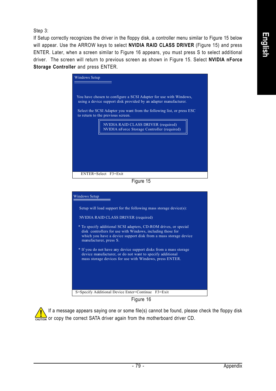 English | Intel GA-N650SLI-DS4 User Manual | Page 79 / 88