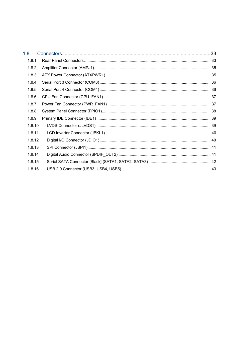 Intel EMX-965GME User Manual | Page 3 / 43