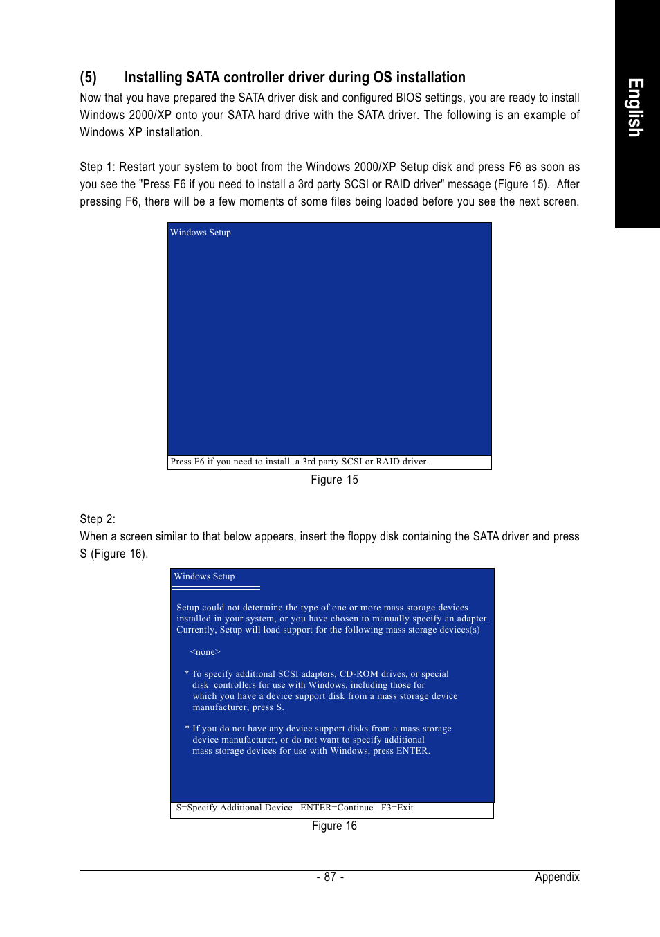 English | Intel GA-G1975X User Manual | Page 87 / 112