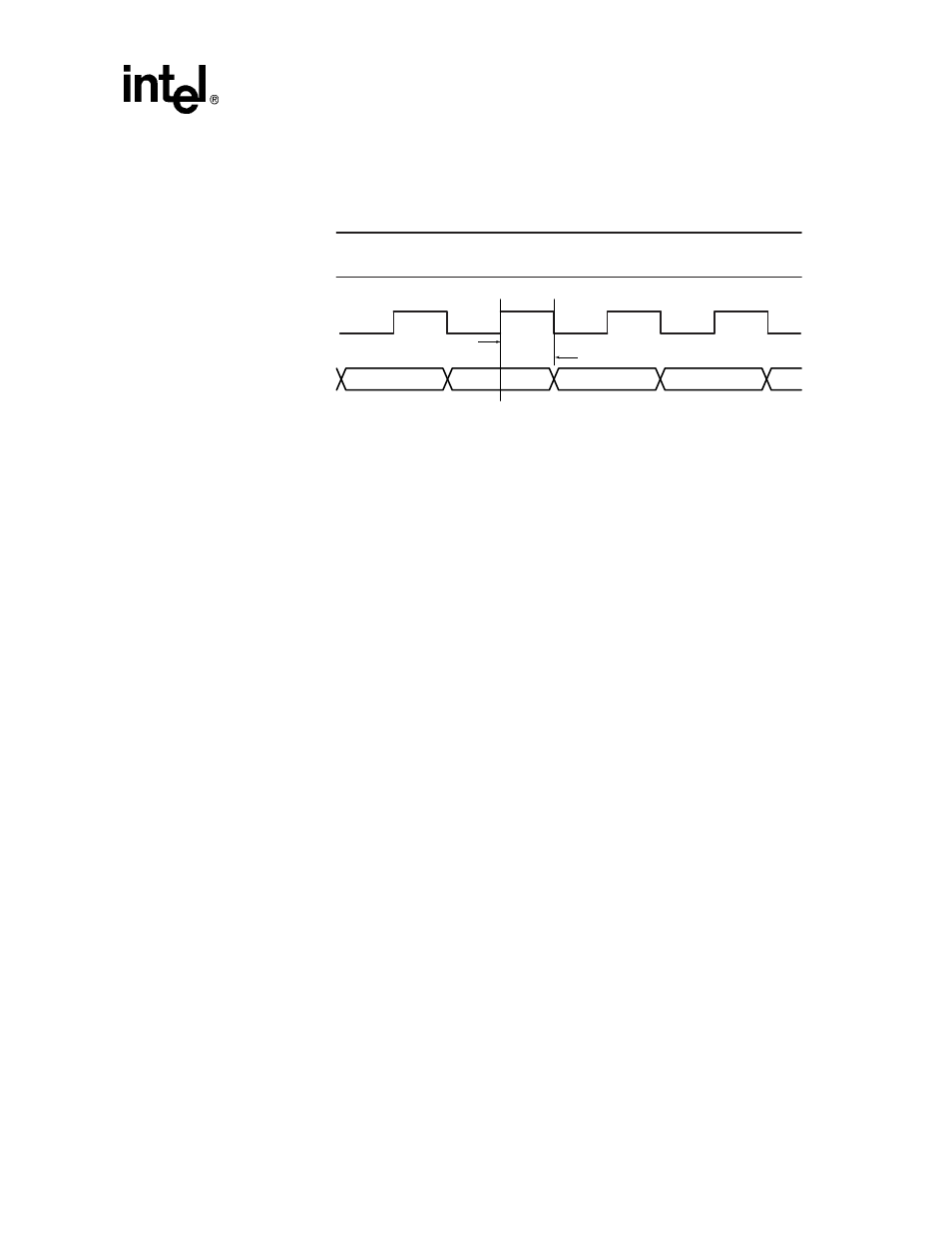 Passive mode pixel clock and data pin timing -53 | Intel STRONGARM SA-1100 User Manual | Page 203 / 388