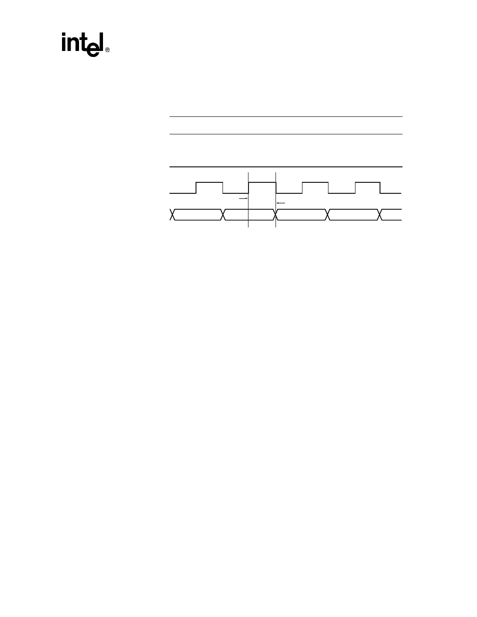 Active mode pixel clock and data pin timing -55 | Intel STRONGARM SA-1100 User Manual | Page 205 / 388