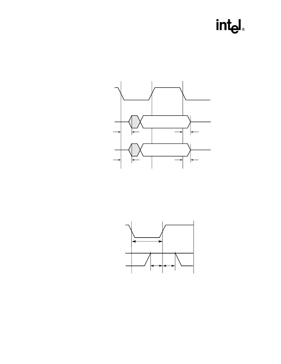 Boundary-scan tristate timing -8, Boundary-scan reset timing -8, Figure 16-4 | Figure 16-5 | Intel STRONGARM SA-1100 User Manual | Page 368 / 388