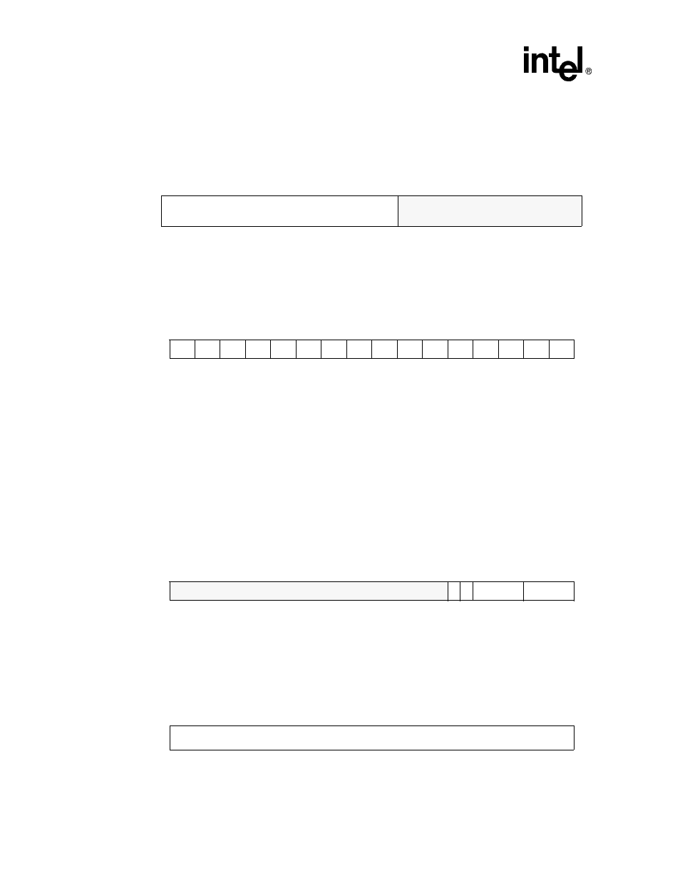 3 register 2 – translation table base, 4 register 3 – domain access control, 5 register 4 – reserved | 6 register 5 – fault status, 7 register 6 – fault address, Register 2 – translation table base -4, Register 3 – domain access control -4, Register 4 – reserved -4, Register 5 – fault status -4, Register 6 – fault address -4 | Intel STRONGARM SA-1100 User Manual | Page 48 / 388