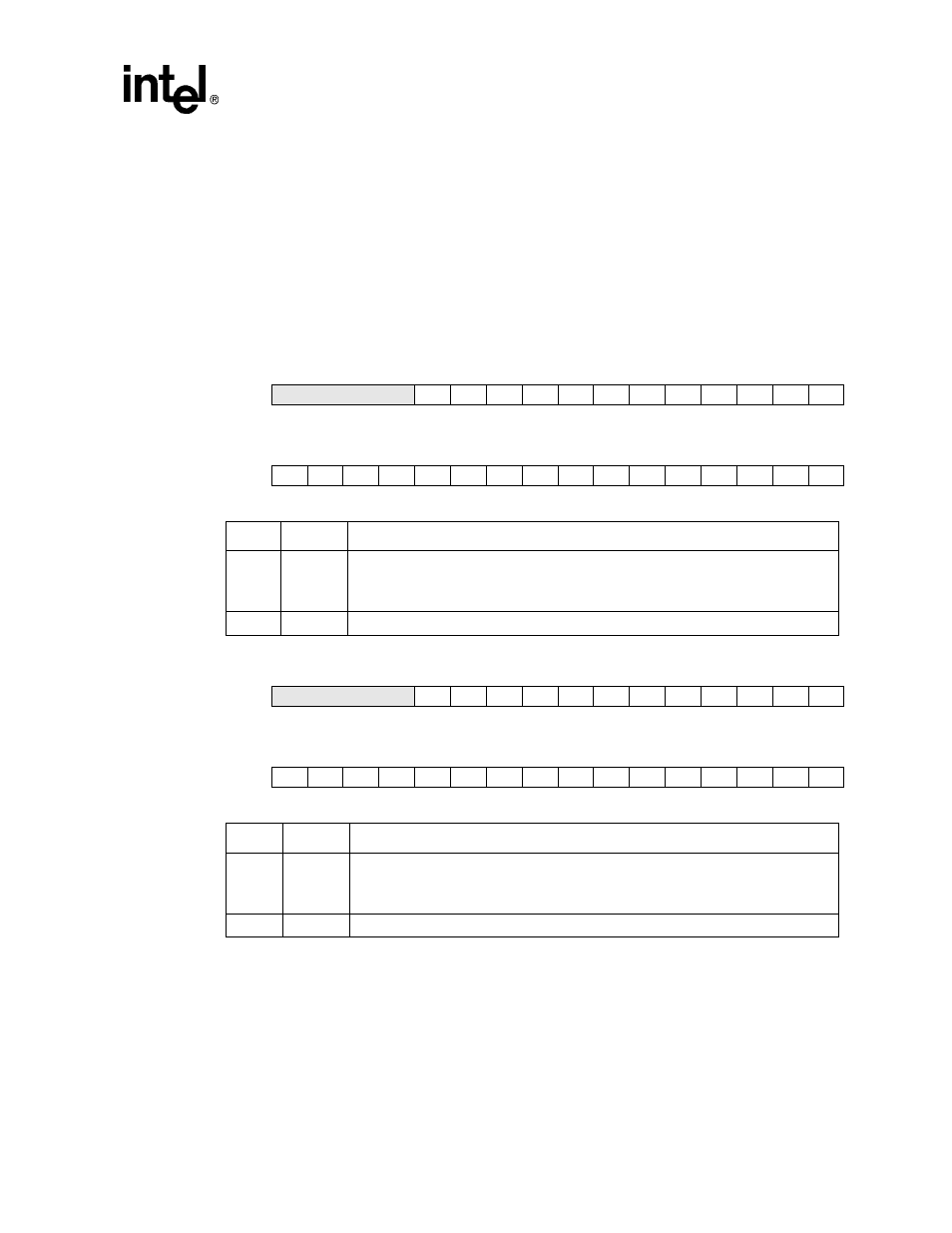 3 gpio pin output set register (gpsr) and, Pin output clear register (gpcr) -5, System control module | Intel STRONGARM SA-1100 User Manual | Page 75 / 388