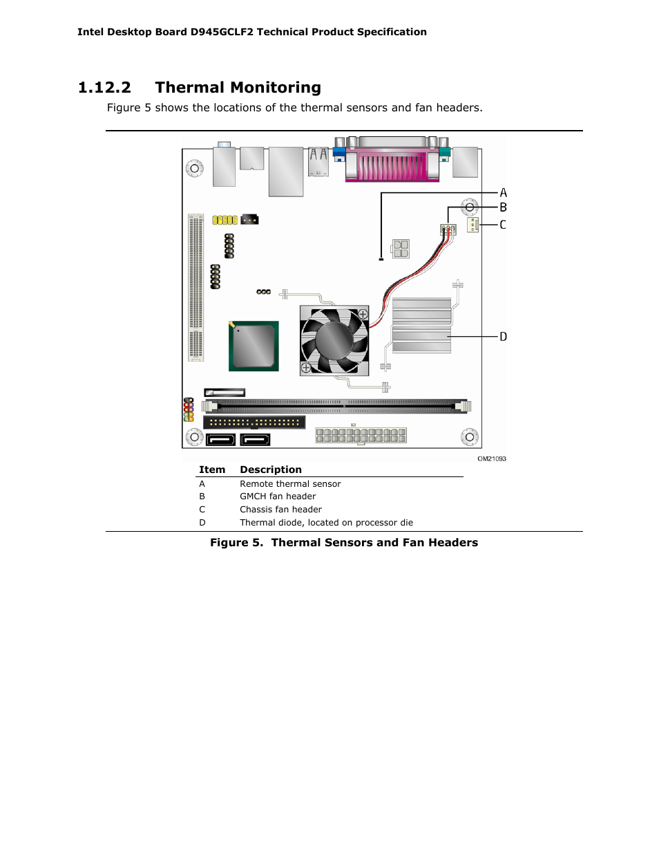 2 thermal monitoring | Intel D945GCLF2 User Manual | Page 28 / 86