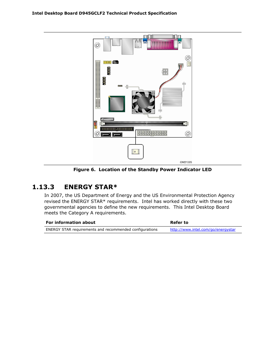 3 energy star | Intel D945GCLF2 User Manual | Page 36 / 86