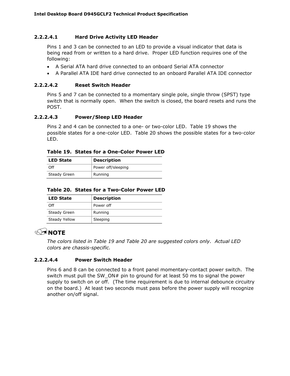 Intel D945GCLF2 User Manual | Page 48 / 86