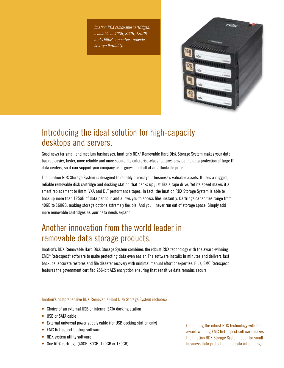 Imation RDX User Manual | Page 3 / 8
