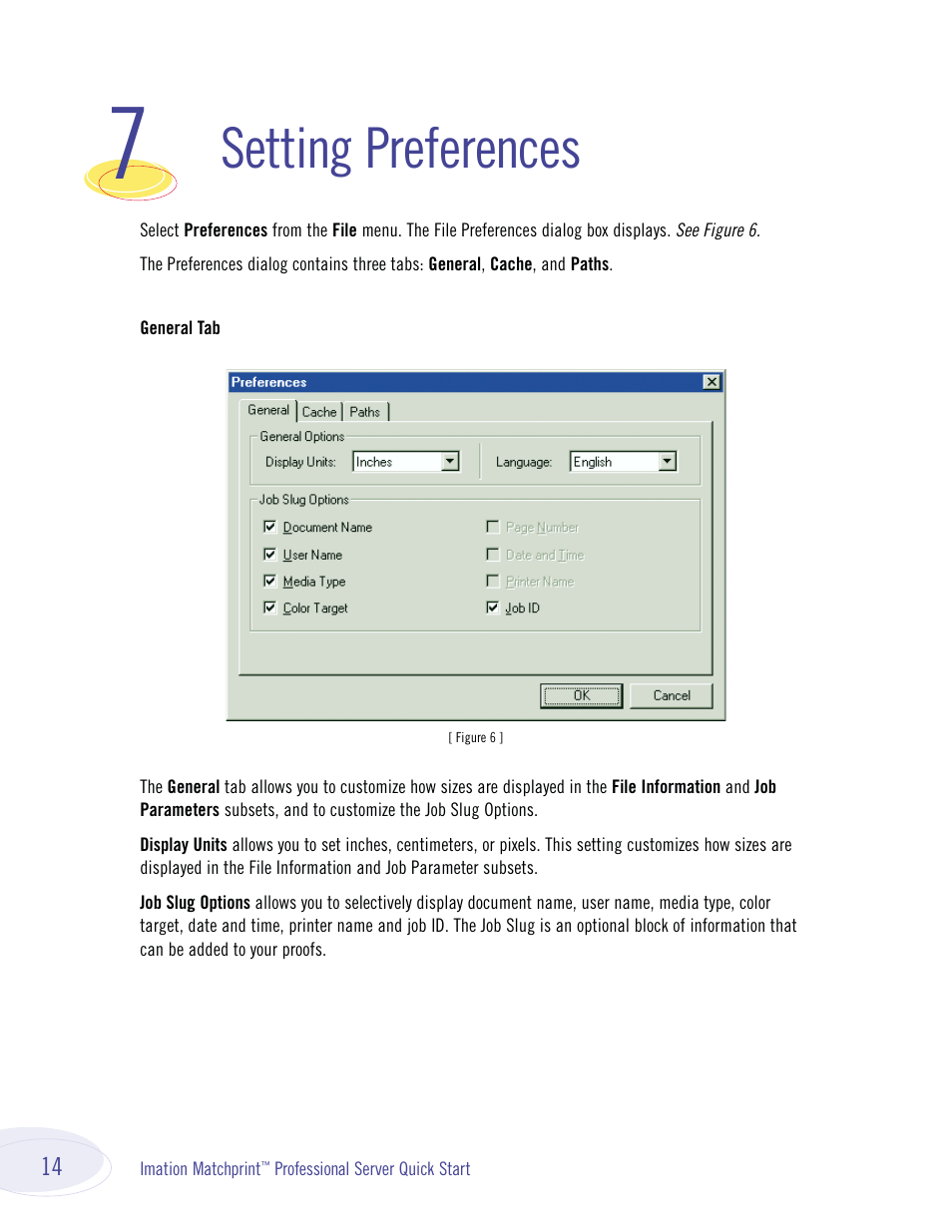 Setting preferences | Imation P BASS JR 134000 User Manual | Page 14 / 28