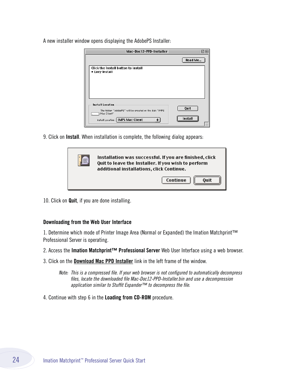 Imation P BASS JR 134000 User Manual | Page 24 / 28