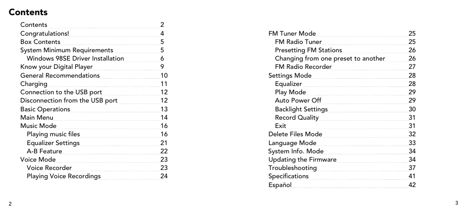 Imation 3503 User Manual | Page 2 / 64