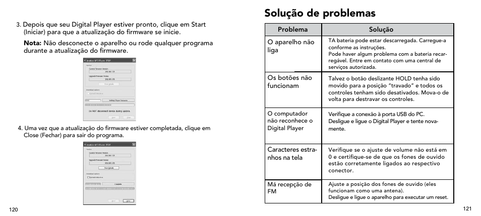 Solução de problemas | Imation 3503 User Manual | Page 61 / 64