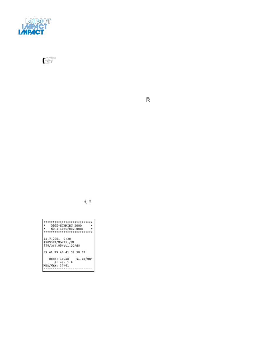 Impact Products Digital Concrete Test Hammer CN652 User Manual | Page 14 / 24