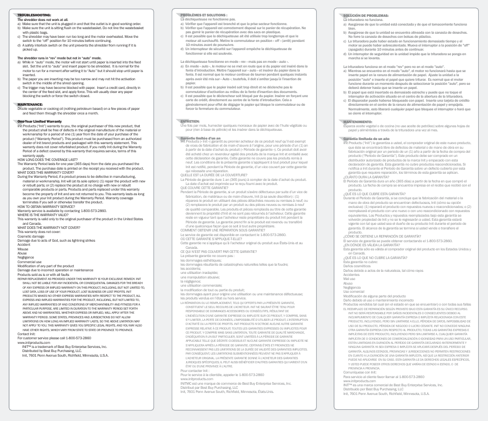 Init NT-PS10CC User Manual | Page 2 / 2