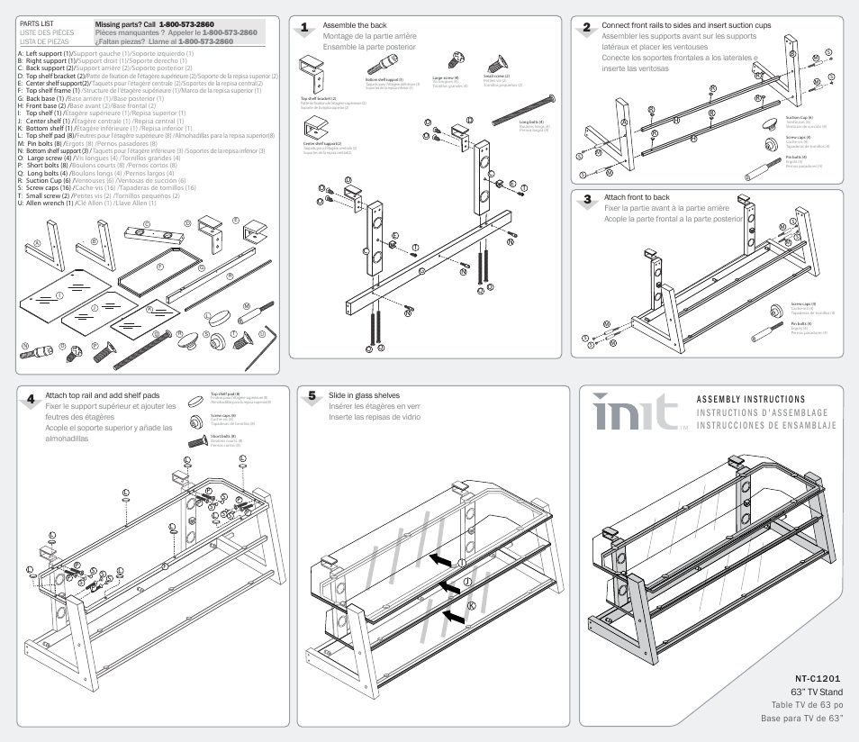 Init NT-C1201 User Manual | 1 page