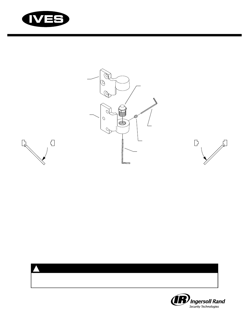 Ives Offset Intermediate Pivot 7212/12V User Manual | 2 pages