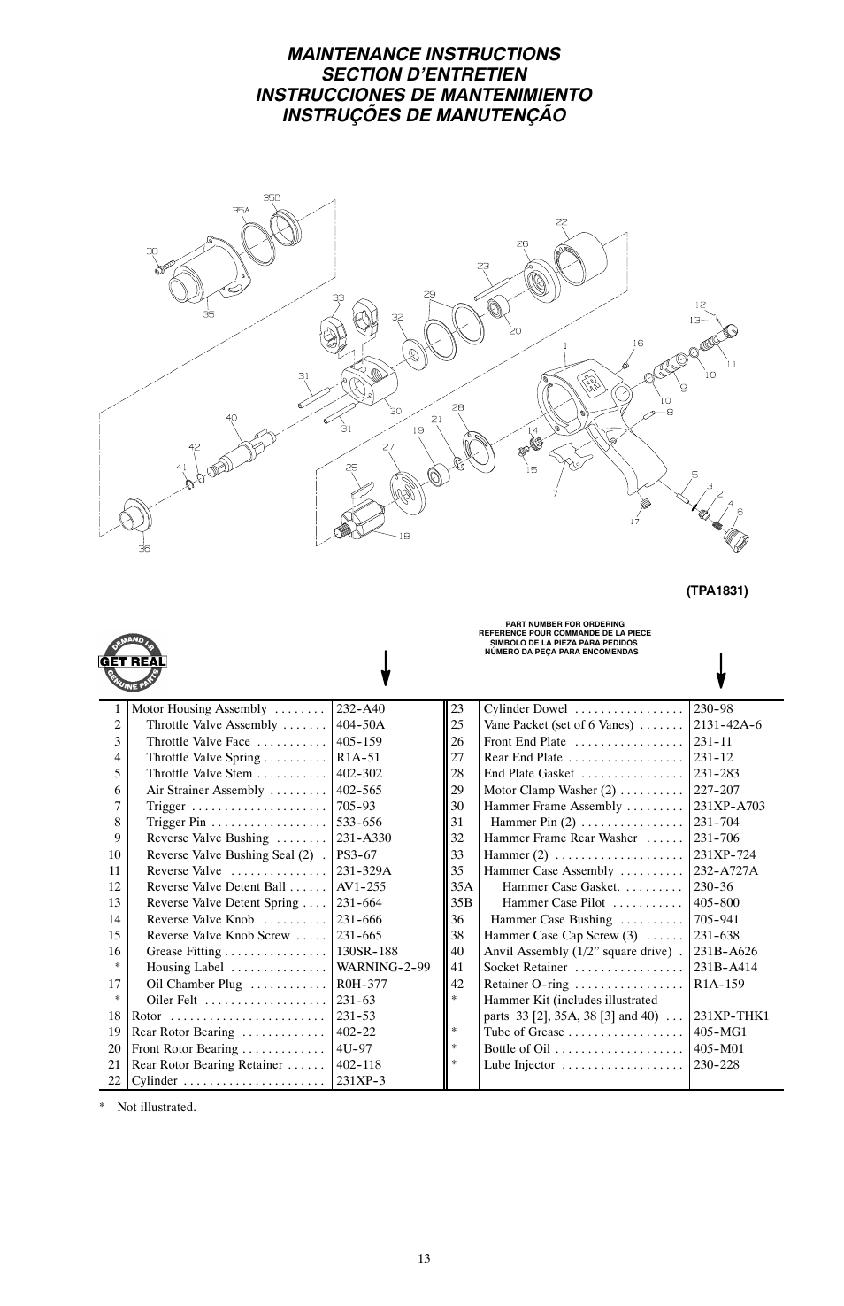 Ives 232TGSL User Manual | Page 13 / 16