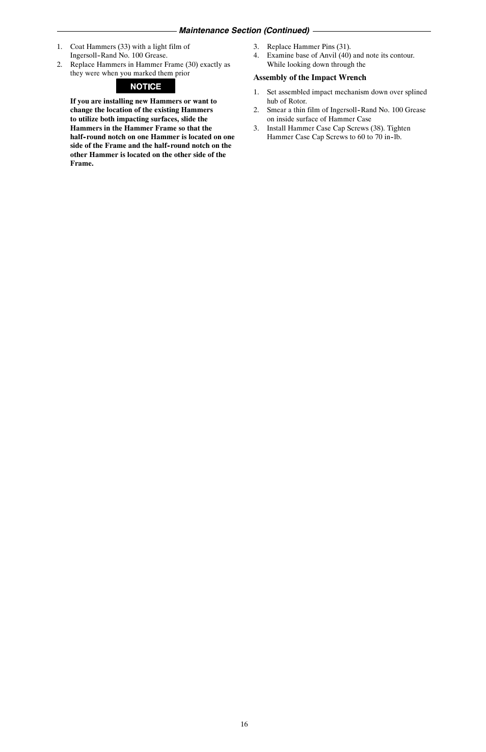 Ives 232TGSL User Manual | Page 16 / 16