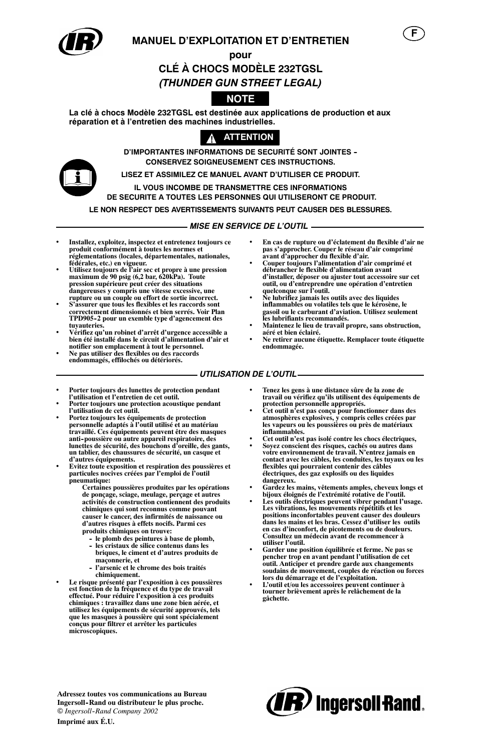 Ives 232TGSL User Manual | Page 4 / 16