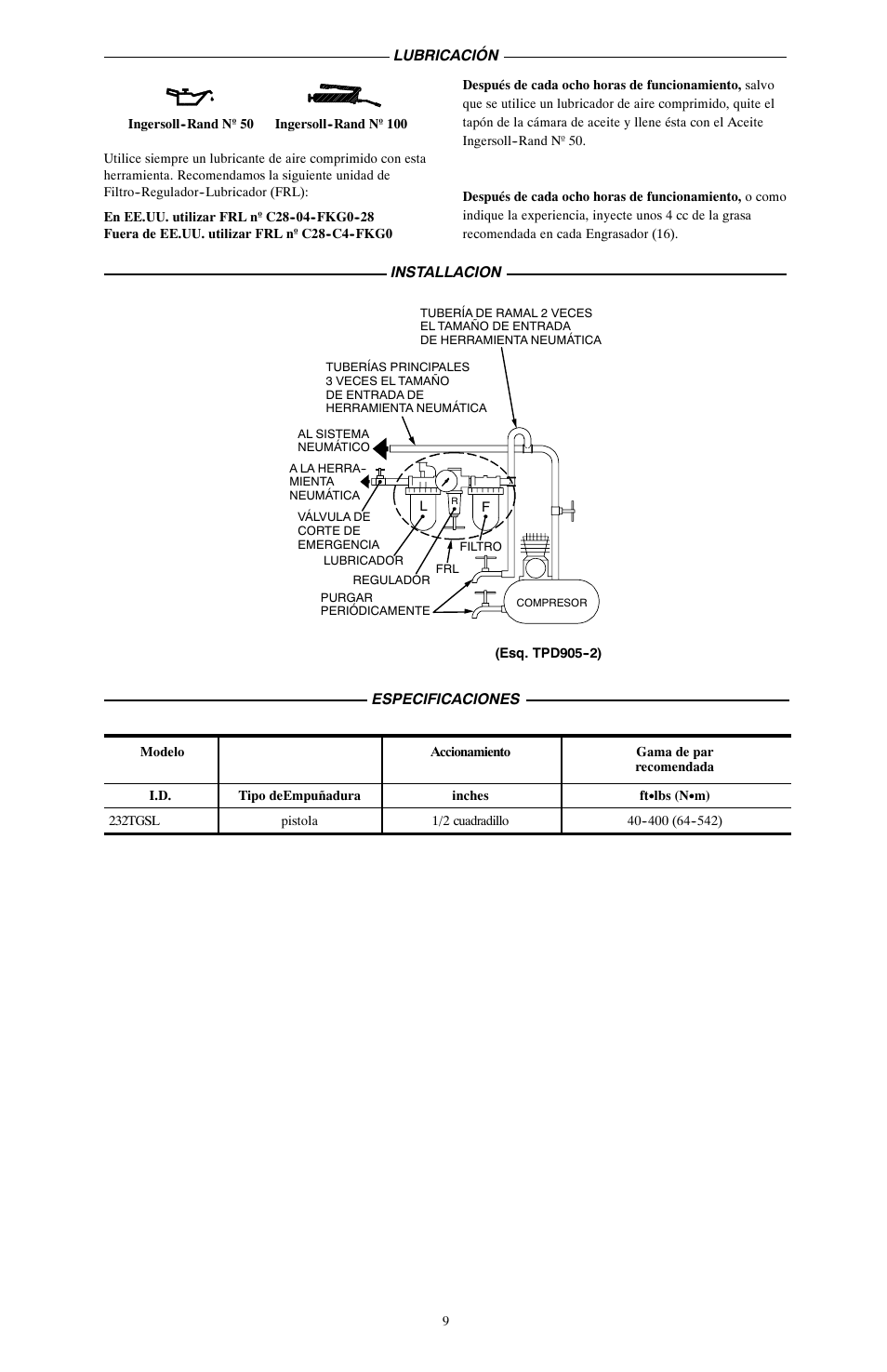 Ives 232TGSL User Manual | Page 9 / 16
