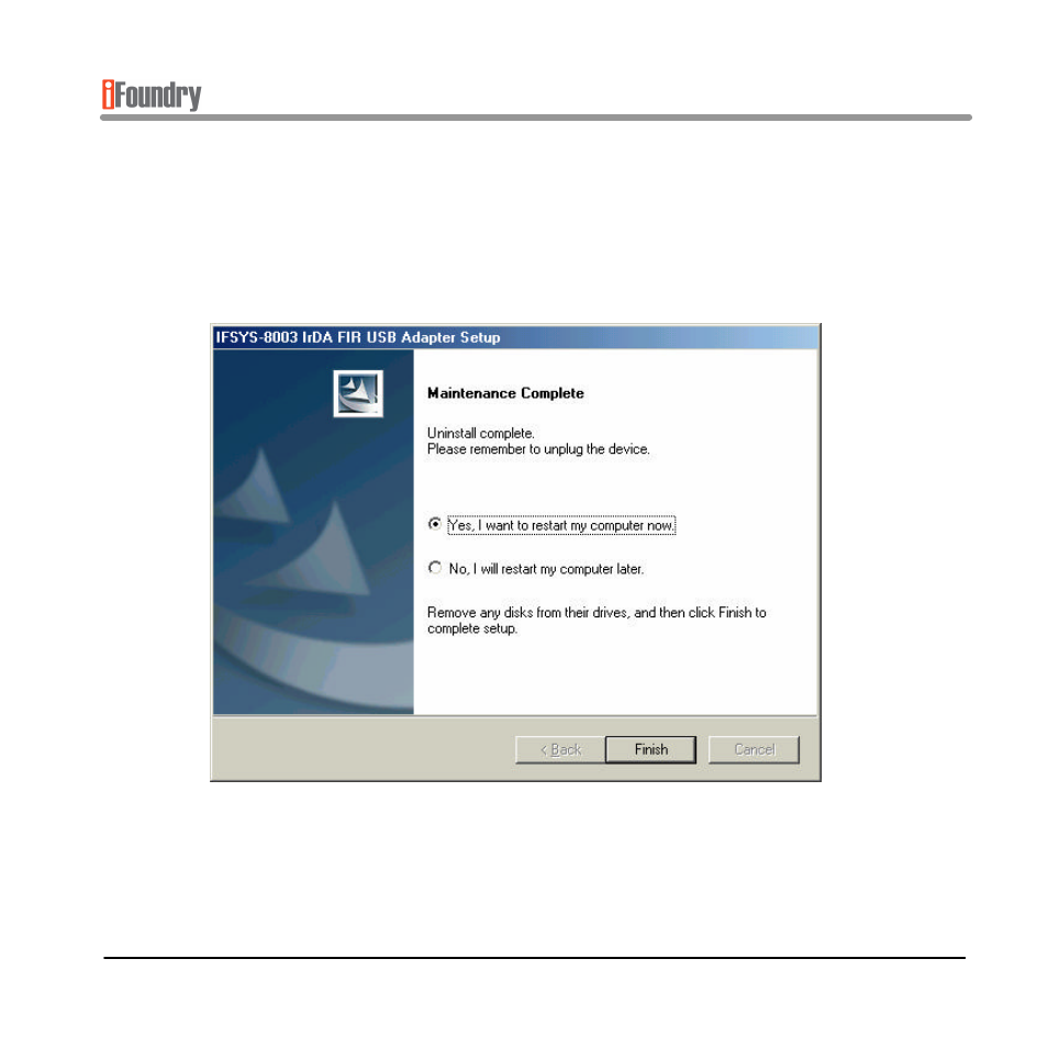 IFoundry Systems IFSYS-8003 User Manual | Page 39 / 50