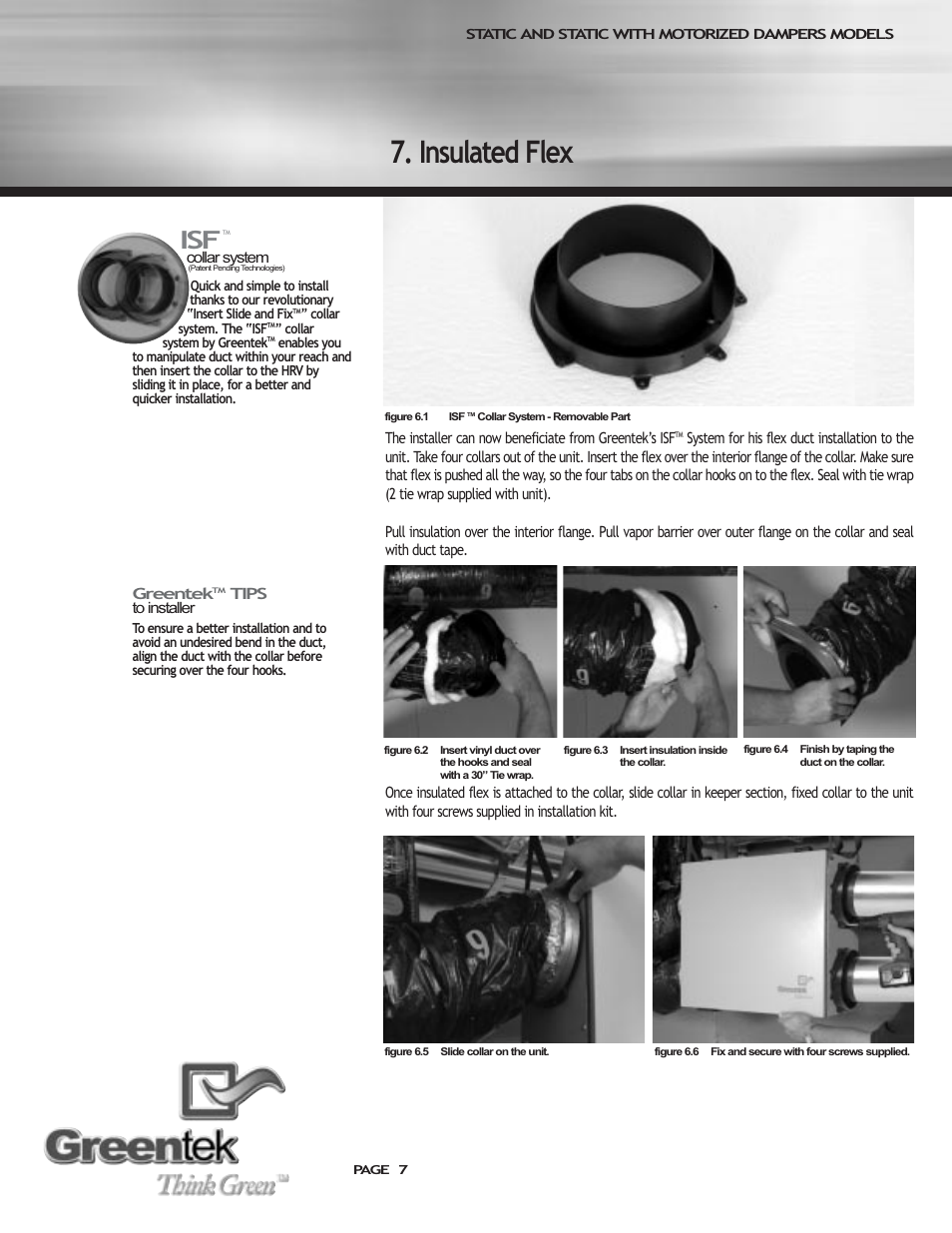 Insulated flex | Imperial SHMTM User Manual | Page 7 / 16