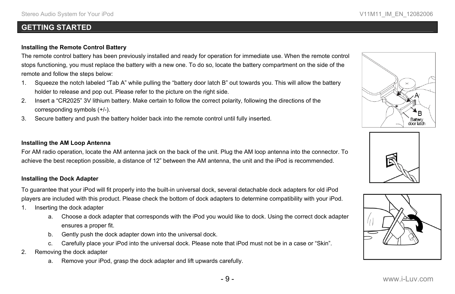 Iluv i277 User Manual | Page 10 / 29
