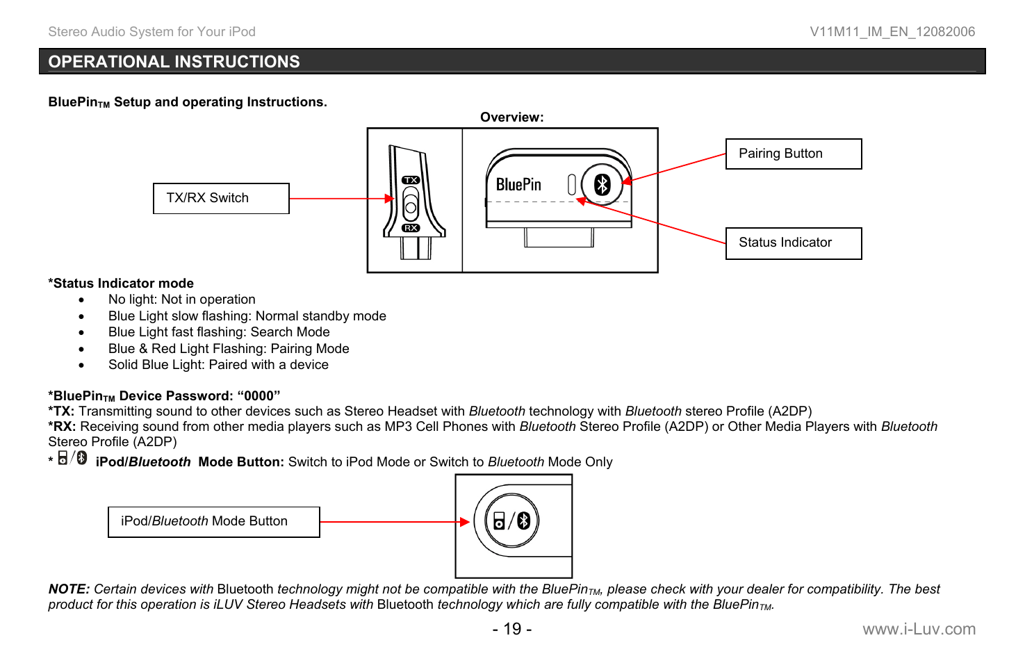 Iluv i277 User Manual | Page 20 / 29