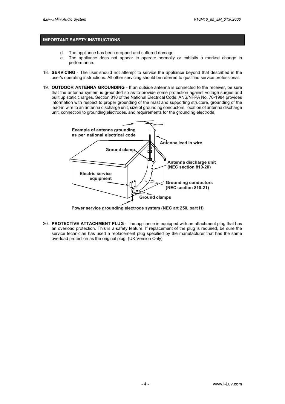 Iluv i7500 User Manual | Page 5 / 14