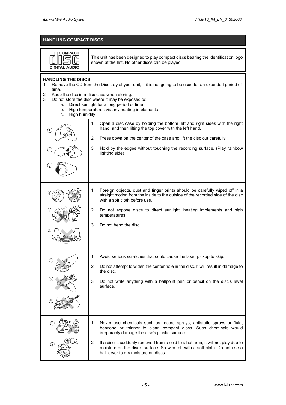 Iluv i7500 User Manual | Page 6 / 14