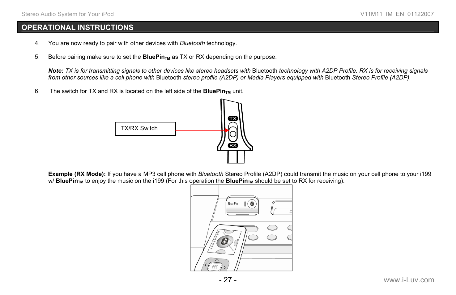 Iluv i199 User Manual | Page 28 / 36