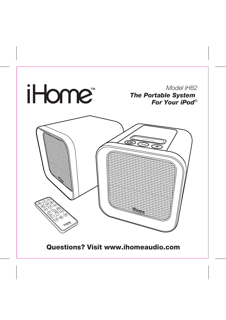 iHome iH82 User Manual | 15 pages