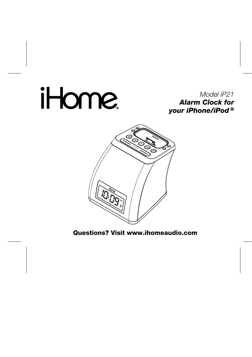 iHome IP21 User Manual | 13 pages