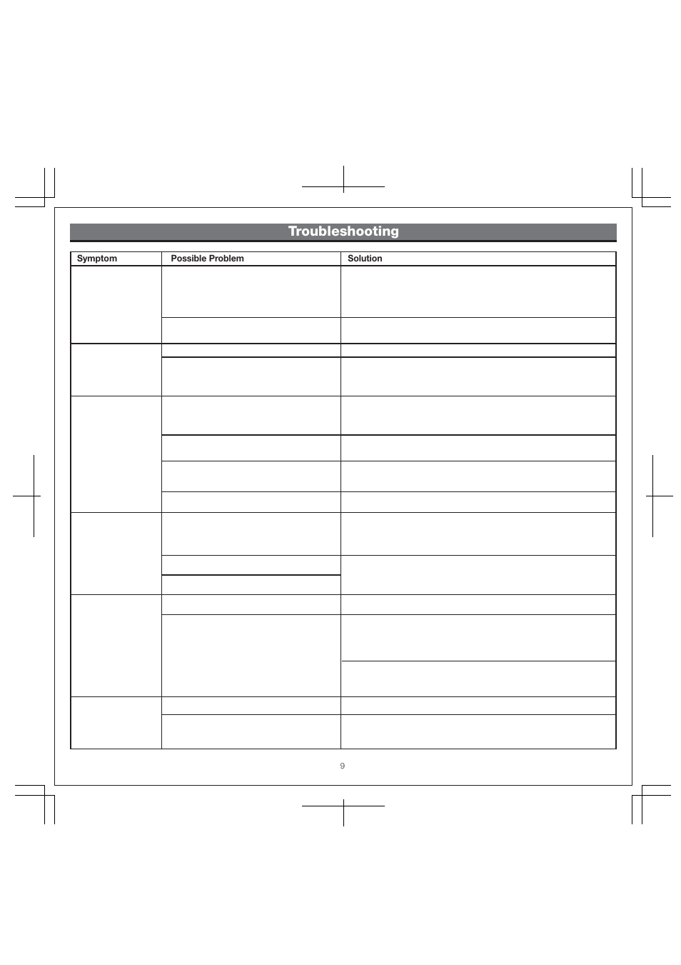 Troubleshooting | iHome IP39 User Manual | Page 11 / 12