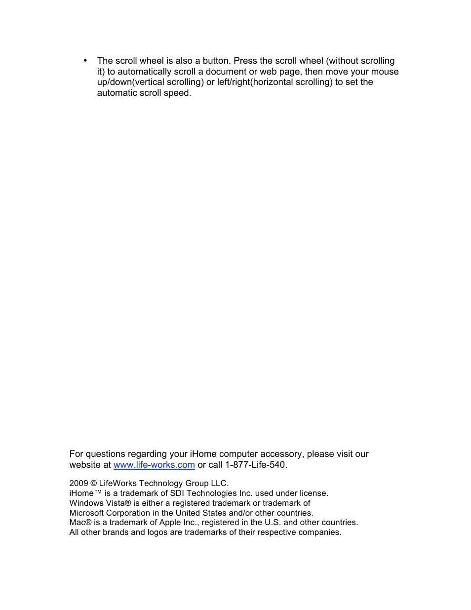 iHome IH-K225LB User Manual | Page 7 / 7