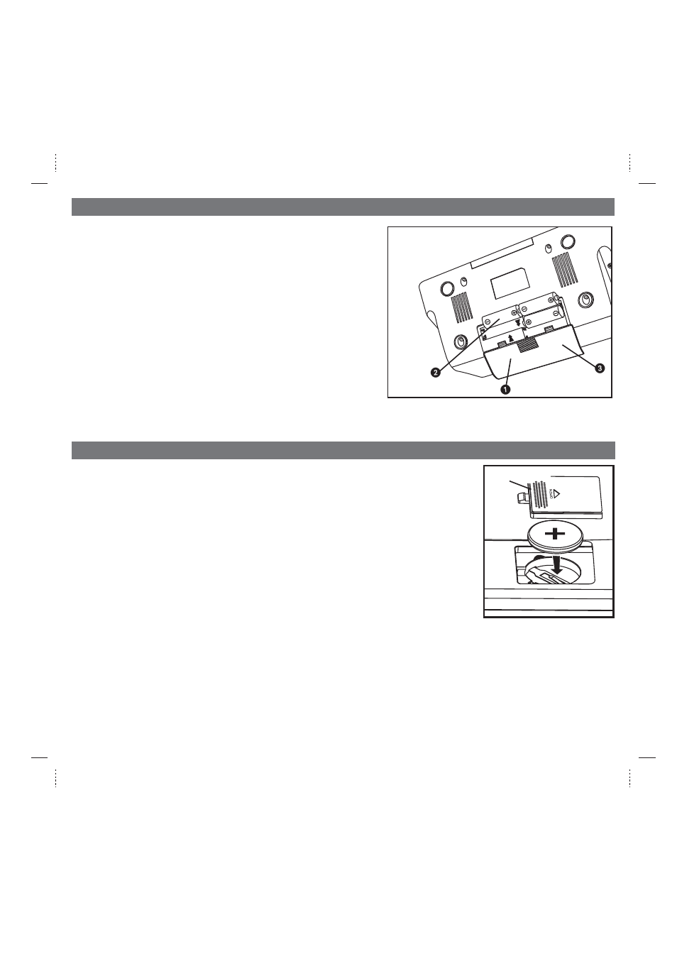 Replacing the remote control battery, Install clock backup battery | iHome iP47 User Manual | Page 13 / 20