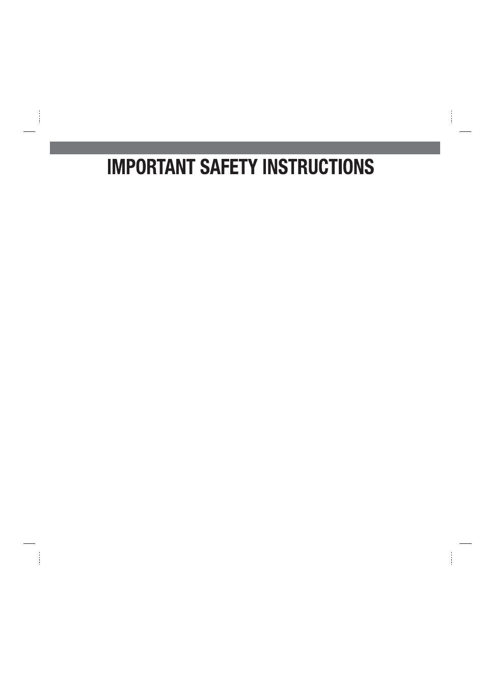 A consumer guide to product safety | iHome iP47 User Manual | Page 14 / 20