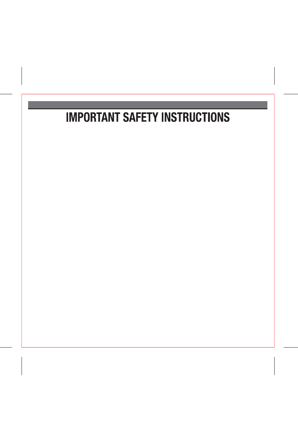 A consumer guide to product safety | iHome IP98 User Manual | Page 8 / 13