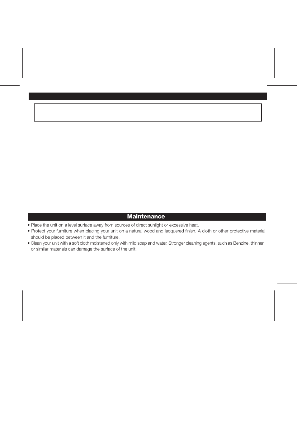 Maintenance fcc information | iHome iH110 User Manual | Page 3 / 14