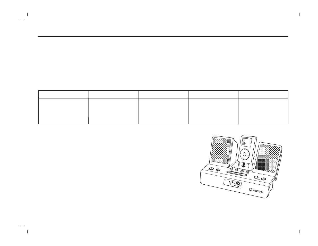 Getting started | iHome iH 26 User Manual | Page 8 / 20