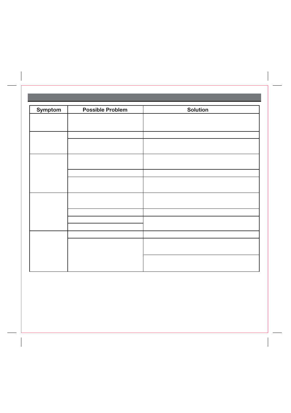 Trouble shooting | iHome iH22 User Manual | Page 11 / 12