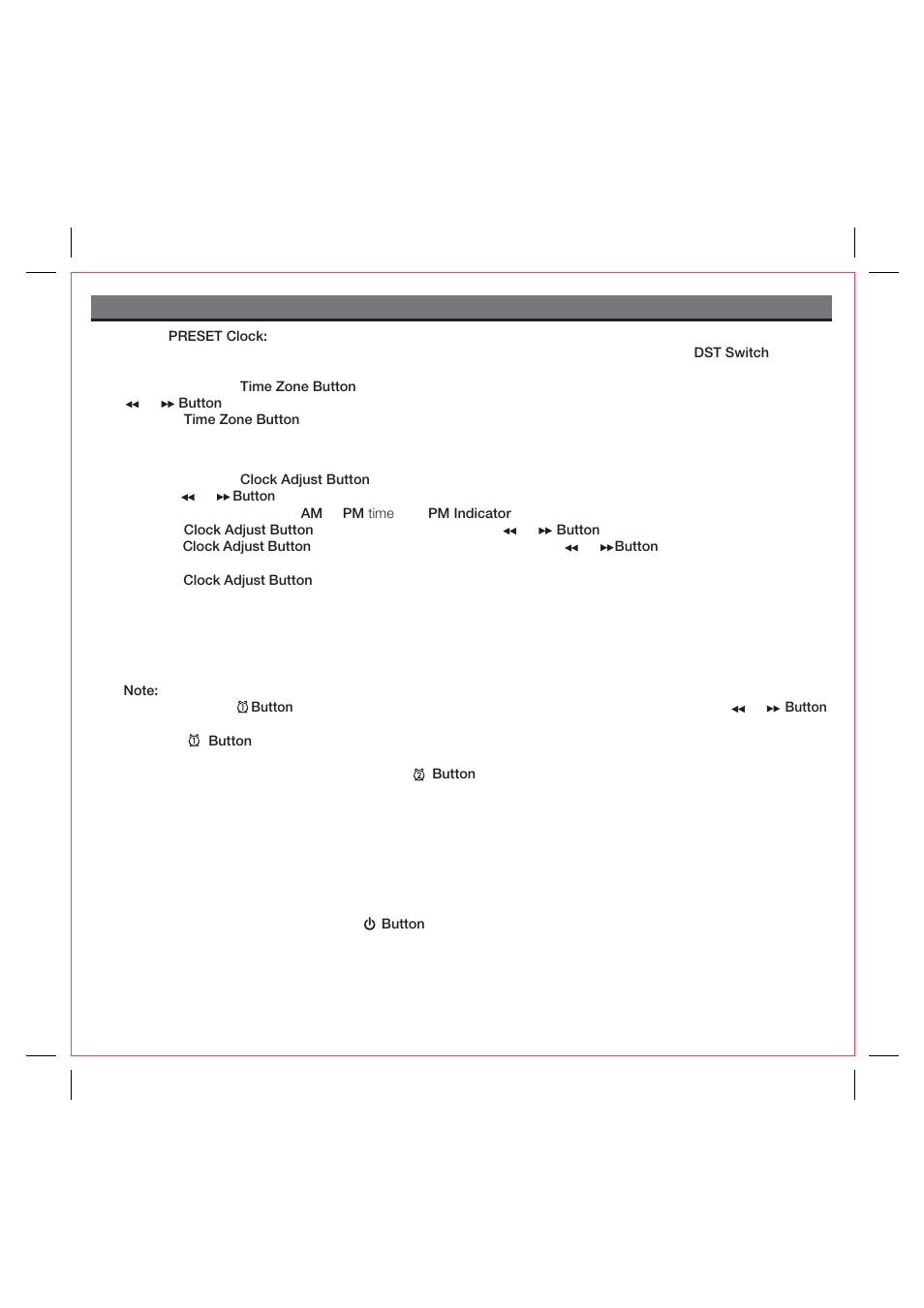 Using the ih22 | iHome iH22 User Manual | Page 8 / 12