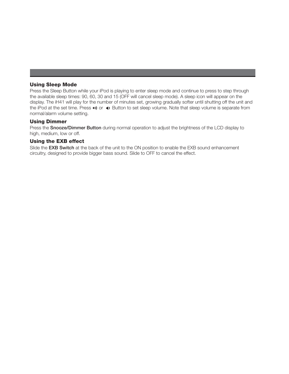 iHome iH41 User Manual | Page 8 / 12