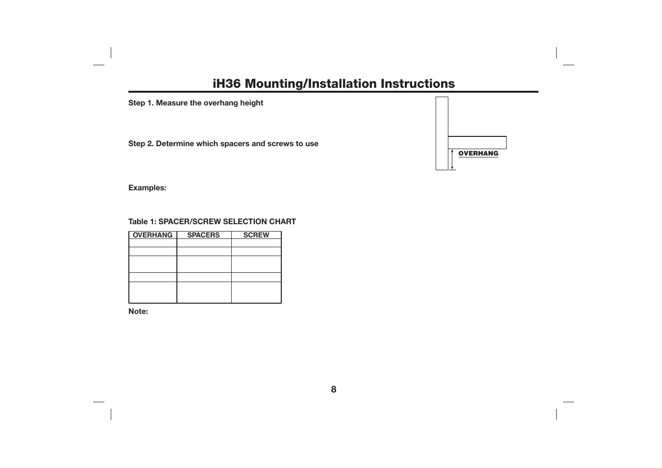 Ih36 mounting/installation instructions | iHome iH36 User Manual | Page 9 / 21