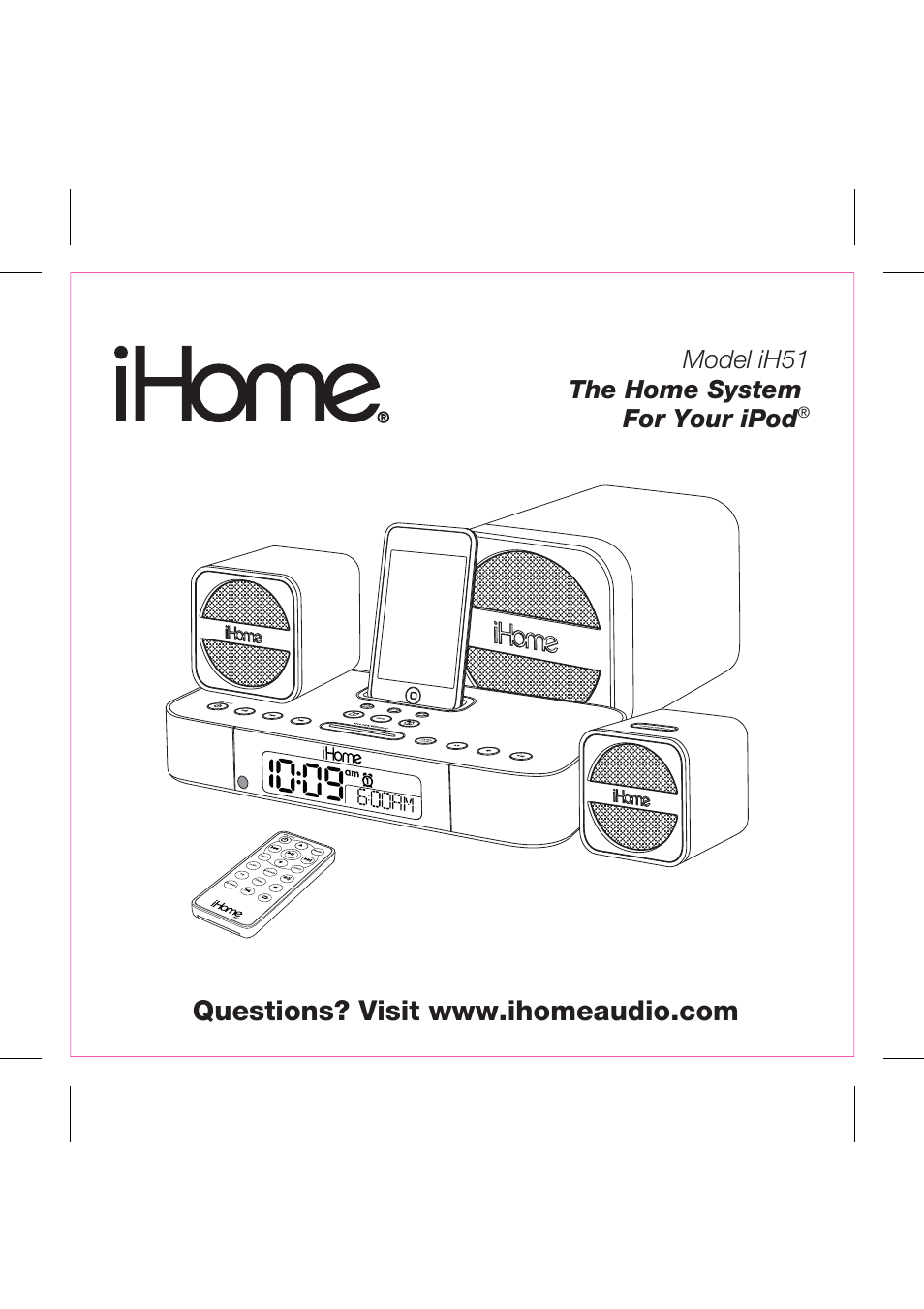 iHome iH51 User Manual | 17 pages
